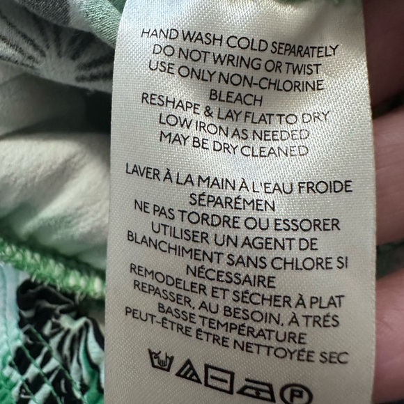 Maeve Anthropologie Saria smocked wide-leg floral pants Viscose XS Cruise Vacay - Picture 6 of 7